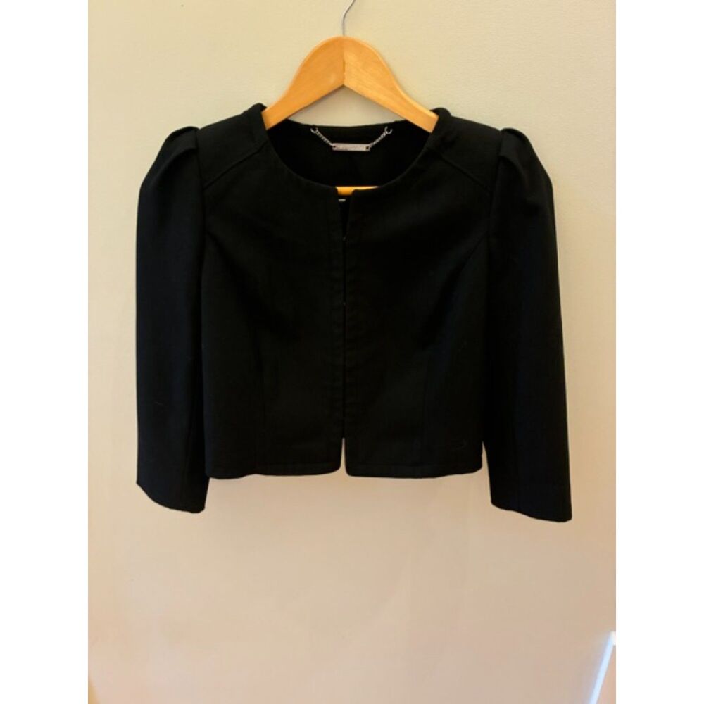 White House Black Market Cropped Blazer | Women's Size 4 | Black | EUC